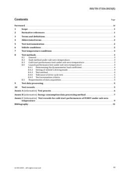 ISO/TR 17326:2023 ISO/TR 17326:2023 - Fuel cell road vehicles — Cold start performances under sub-zero temperature — Vehicles fuelled with compressed hydrogen
Released:12. 12. 2023 - Page 3 preview