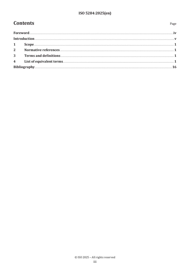 ISO 5284:2025 - Conveyor belts — List of equivalent terms
Released:7. 01. 2025