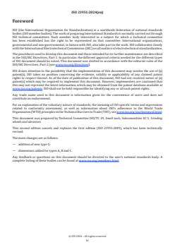 ISO 21951:2024 - Coated abrasives — Plain discs with holes for dust extraction
Released:9. 10. 2024 - Page 4 preview