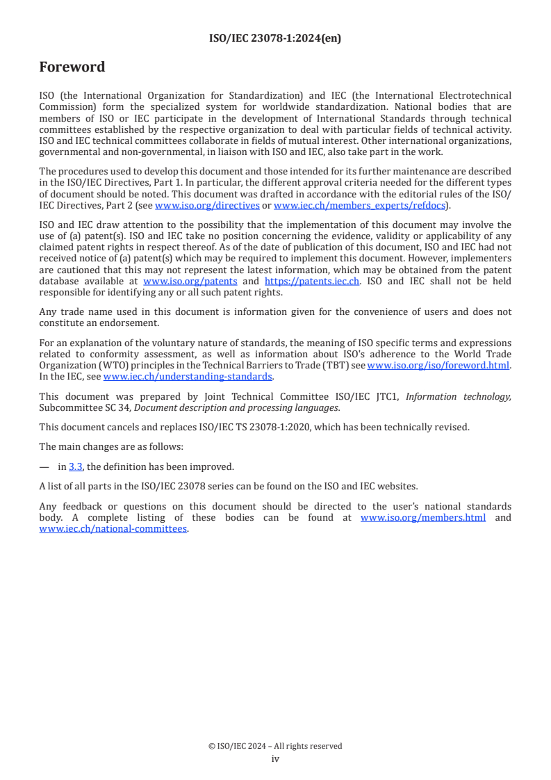 ISO/IEC 23078-1:2024 ISO/IEC 23078-1:2024 - Information technology — Specification of digital rights management (DRM) technology for digital publications — Part 1: Overview of copyright protection technologies in use in the publishing industry
Released:7. 06. 2024 - Page 4 preview