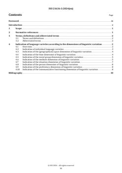 ISO 21636-3:2024 ISO 21636-3:2024 - Language coding — A framework for language varieties — Part 3: Application of the framework
Released:1. 06. 2024 - Page 3 preview