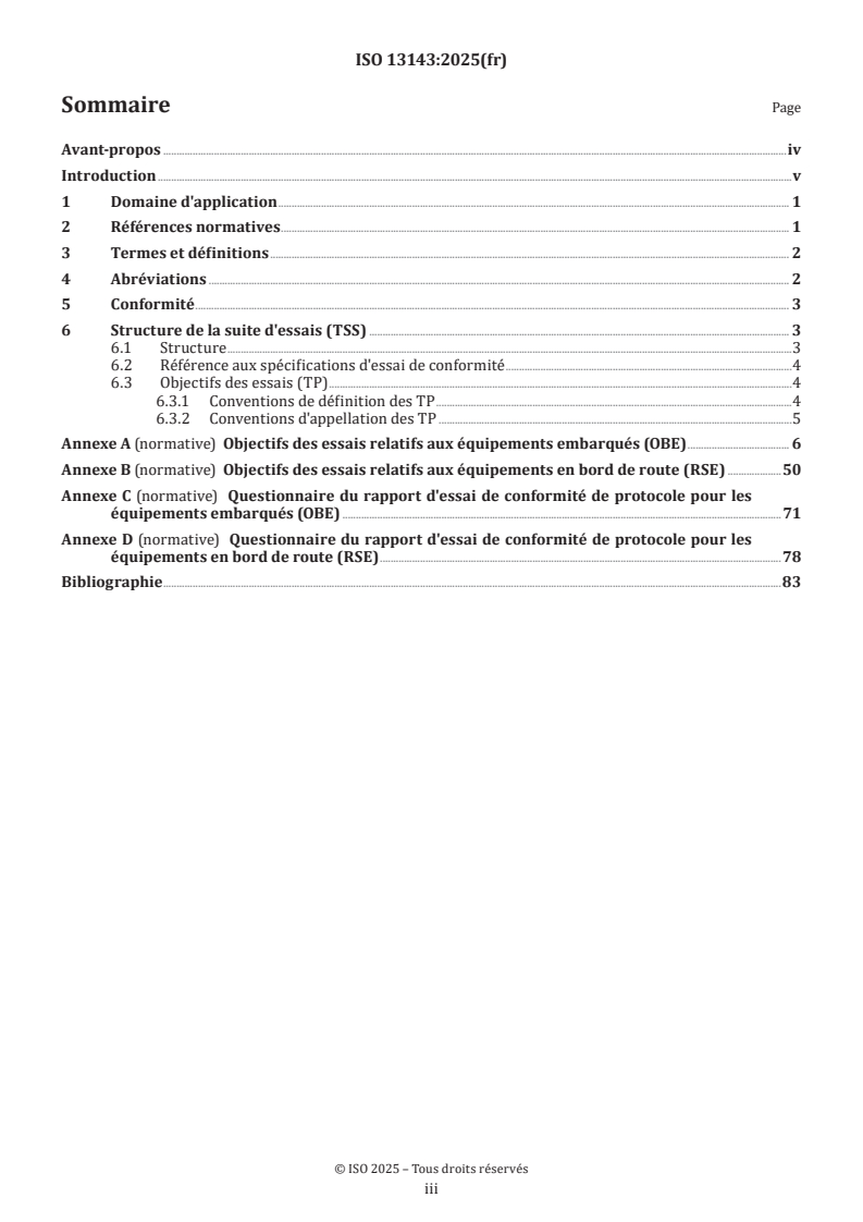 ISO 13143:2025 - Perception de télépéage — Évaluation des équipements embarqués et en bord de route quant à la conformité avec l'ISO 12813
Released:28. 02. 2025