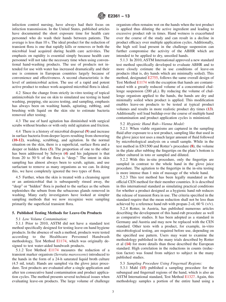 ASTM E2361-13 - Standard Guide for  Testing Leave-On Products Using In-Situ Methods