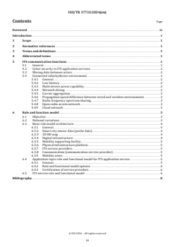 ISO/TR 17732:2024 ISO/TR 17732:2024 - Intelligent transport systems (ITS) — Communications — ITS communication role and functional model
Released:12. 02. 2024 - Page 3 preview