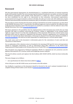 ISO 14520-5:2024 - Gaseous fire-extinguishing systems — Physical properties and system design — Part 5: FK-5-1-12 extinguishant
Released:8. 01. 2024 - Page 4 preview