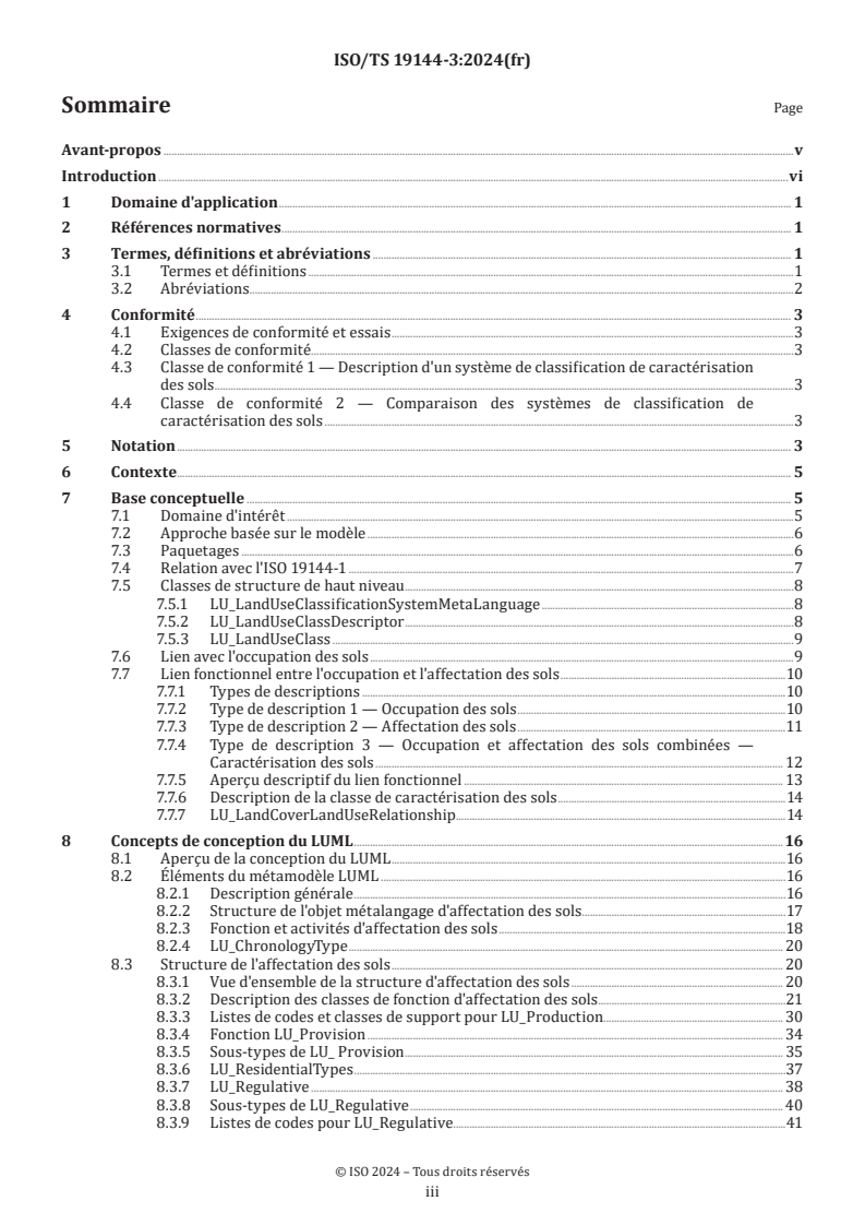 ISO/TS 19144-3:2024 - Information géographique — Systèmes de classification — Partie 3: Métalangage d'affectation des sols (LUML)
Released:11/13/2024