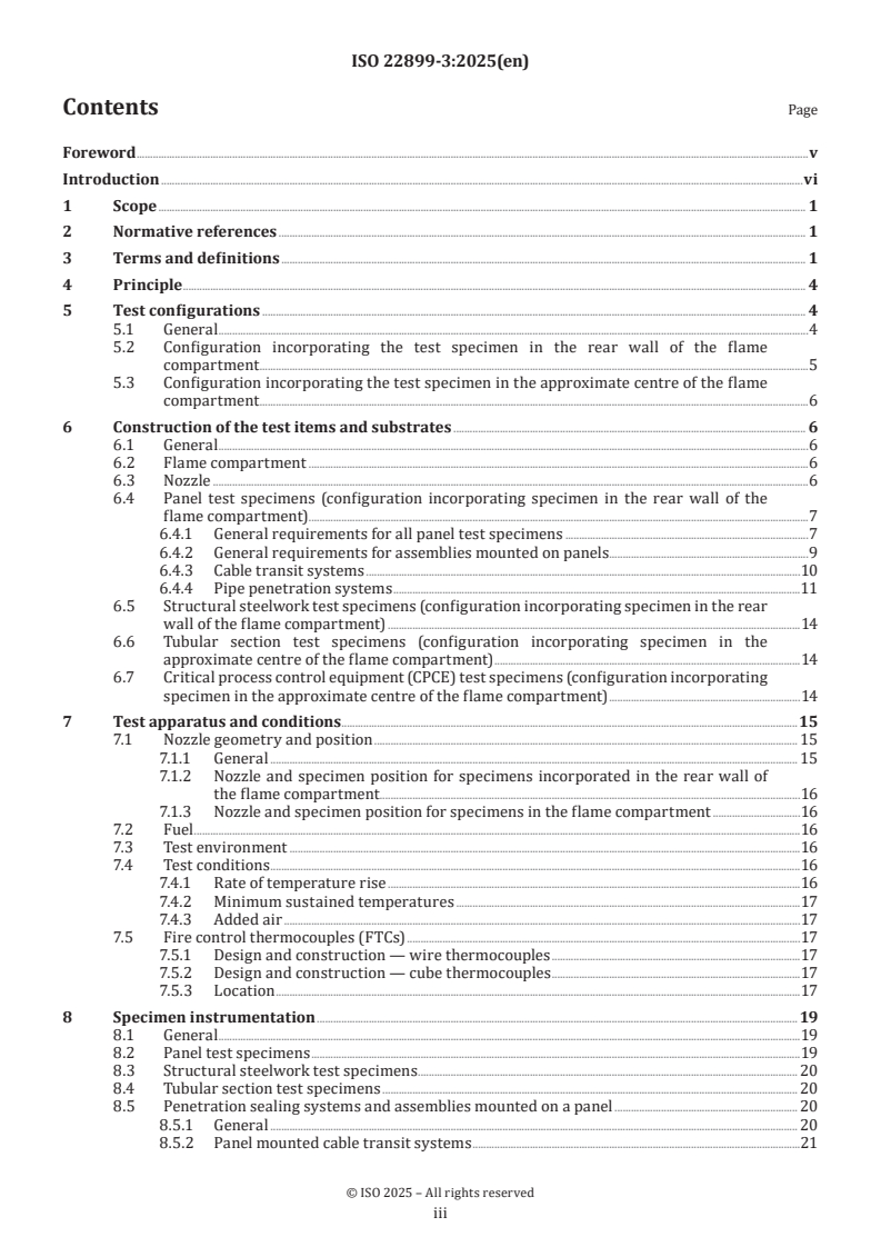 ISO 22899-3:2025 - Determination of the resistance to jet fires of passive fire protection materials — Part 3: Extended test requirements
Released:23. 01. 2025