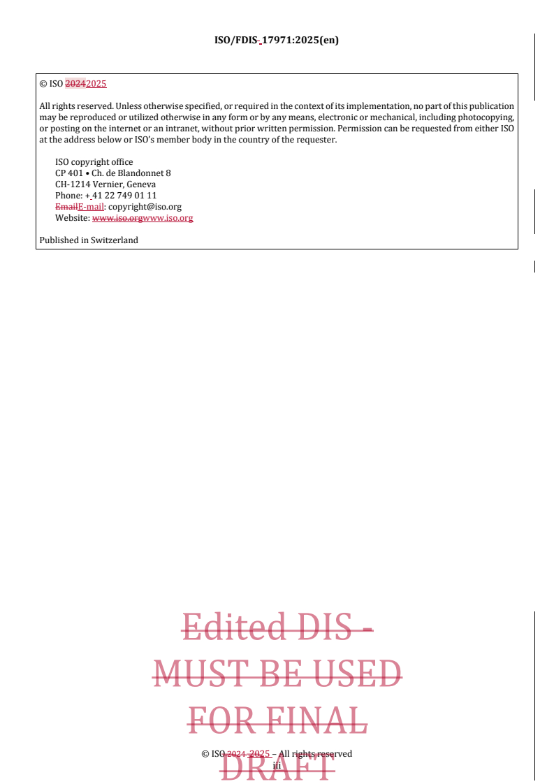 REDLINE ISO/FDIS 17971 - Textiles — Smart textiles — Test method for determining the screen-touch properties of fabrics
Released:8. 04. 2025
