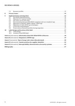 SIST ISO 28560-1:2024 ISO 28560-1:2023 - Information and documentation — RFID in libraries — Part 1: Data elements and general guidelines for implementation
Released:9. 06. 2023 - Page 4 preview