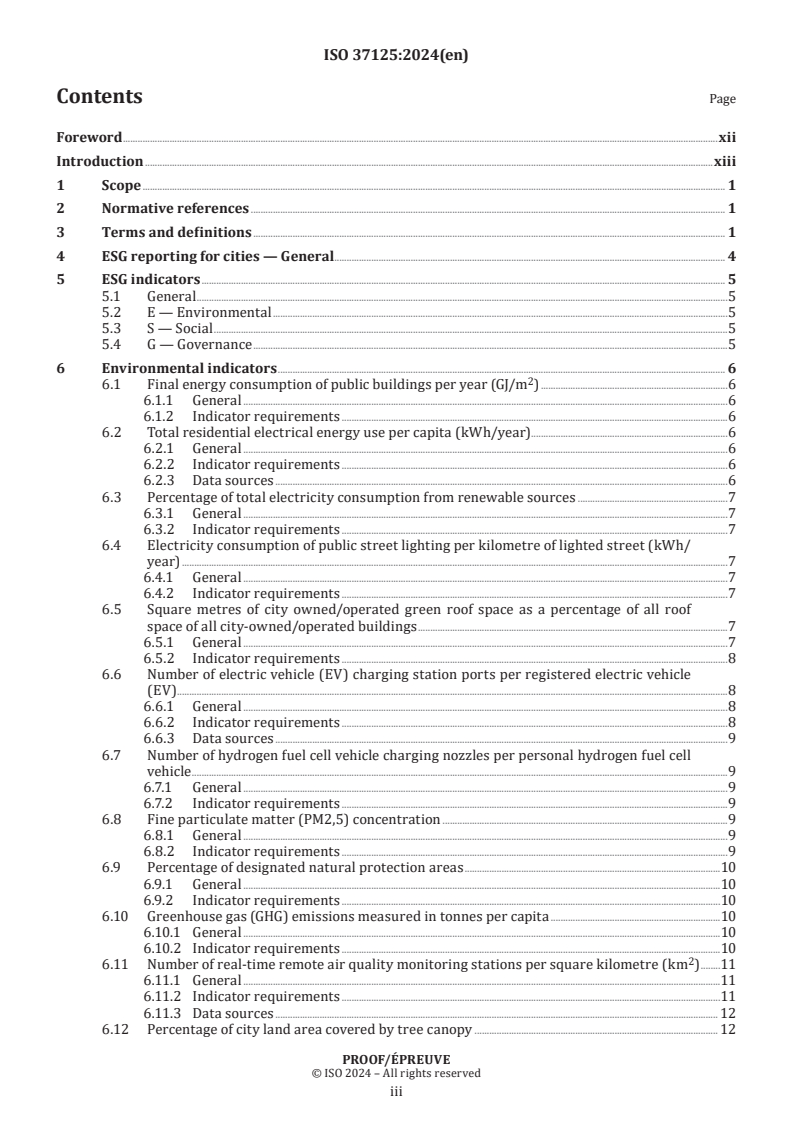 ISO/PRF 37125 - Sustainable cities and communities — Environmental, social and governance (ESG) indicators for cities
Released:28. 08. 2024
