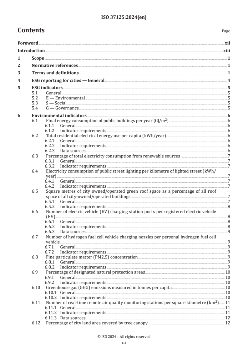 ISO 37125:2024 - Sustainable cities and communities — Environmental, social and governance (ESG) indicators for cities
Released:10/28/2024