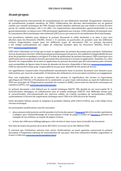 ISO 23611-5:2024 ISO 23611-5:2024 - Qualité du sol — Prélèvement des invertébrés du sol — Partie 5: Prélèvement et extraction des macro-invertébrés du sol
Released:15. 08. 2024 - Page 4 preview