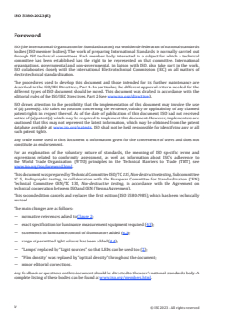 ISO 5580:2023 - Non-destructive testing — Industrial radiographic illuminators — Minimum requirements
Released:27. 11. 2023 - Page 4 preview