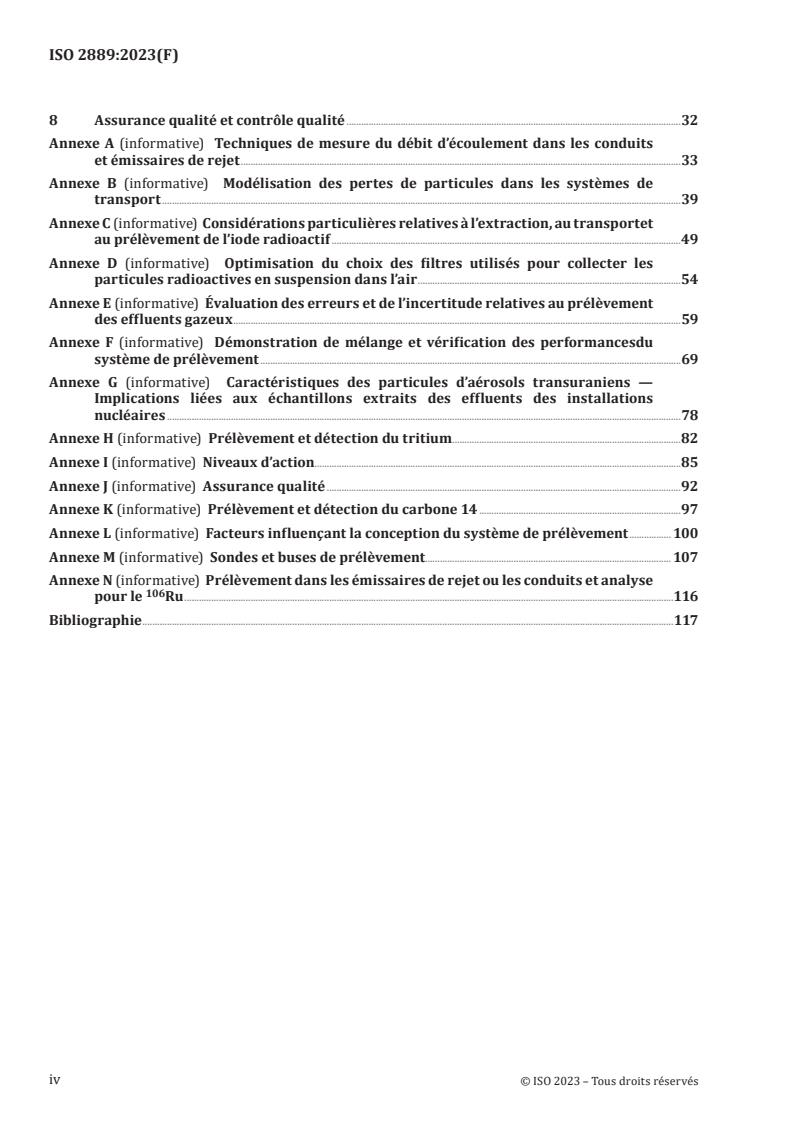 ISO 2889:2023 ISO 2889:2023 - Échantillonnage de substances radioactives en suspension dans l'air dans les émissaires de rejet et les conduits des installations nucléaires
Released:24. 07. 2023 - Page 4 preview