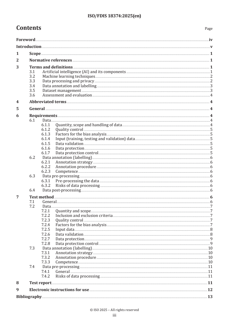 ISO 18374 ISO/FDIS 18374 - Dentistry — Artificial intelligence (AI) and augmented intelligence (AuI) based 2D radiograph analysis — Data generation, data annotation and data processing
Released:21. 01. 2025