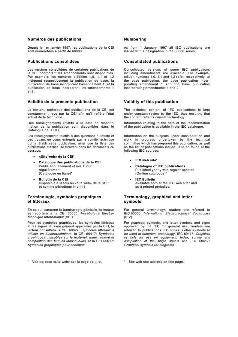 IEC TS 61956:1999 IEC TS 61956:1999 - Methods of test for the evaluation of water treeing in insulating materials - Page 2 preview