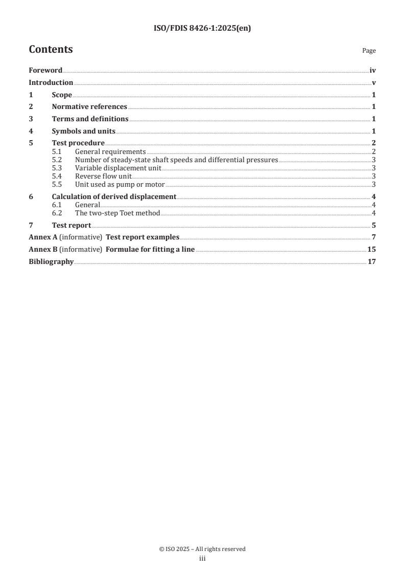 ISO/FDIS 8426-1 - Hydraulic fluid power — Determination of derived displacement of positive displacement pumps and motors — Part 1: Two-step Toet method
Released:12. 05. 2025