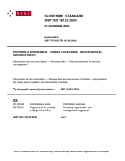 ISO 18128:2024 - BARVE - Page 1 preview