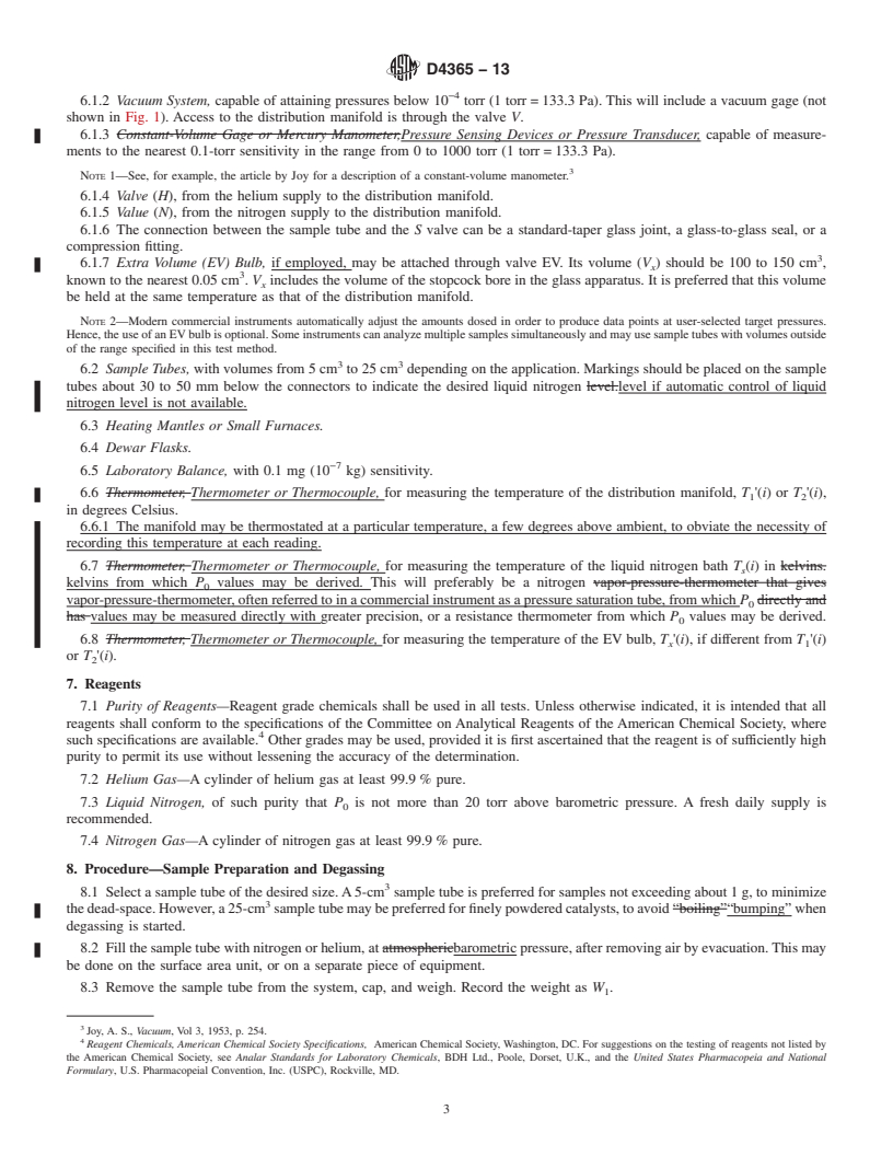 REDLINE ASTM D4365-13 - Standard Test Method for  Determining Micropore Volume and Zeolite Area of a Catalyst