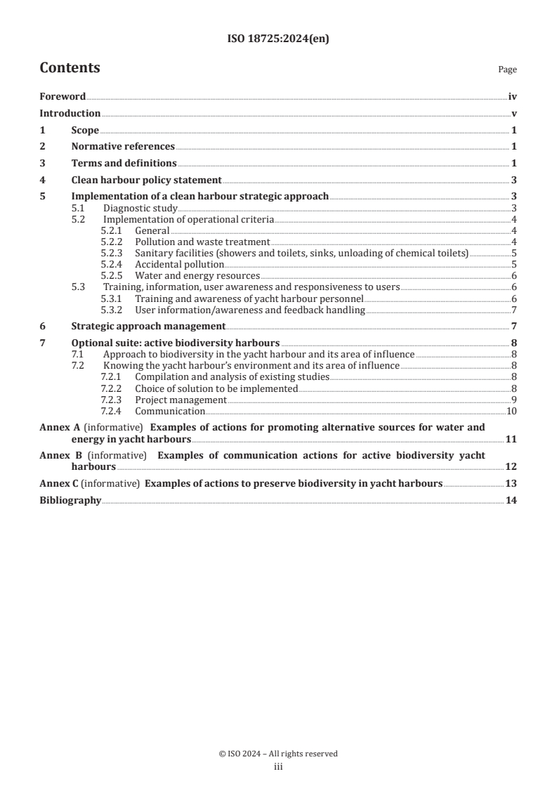 ISO 18725:2024 - Tourism and related services — Yacht harbours and dry stacks — Requirements for clean harbours and active biodiversity harbours
Released:4. 06. 2024