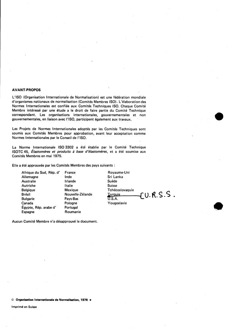 ISO 3302:1976 ISO 3302:1976 - Rubber — Dimensional tolerances of solid moulded and extruded products
Released:8/1/1976 - Page 2 preview