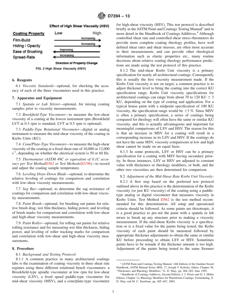 ASTM D7394-13 - Standard Practice for Rheological Characterization of Architectural Coatings using  Three   Rotational Bench Viscometers