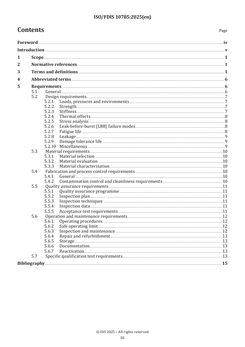 ISO/FDIS 10785 - Space systems — Bellows — Design and operation
Released:2. 05. 2025