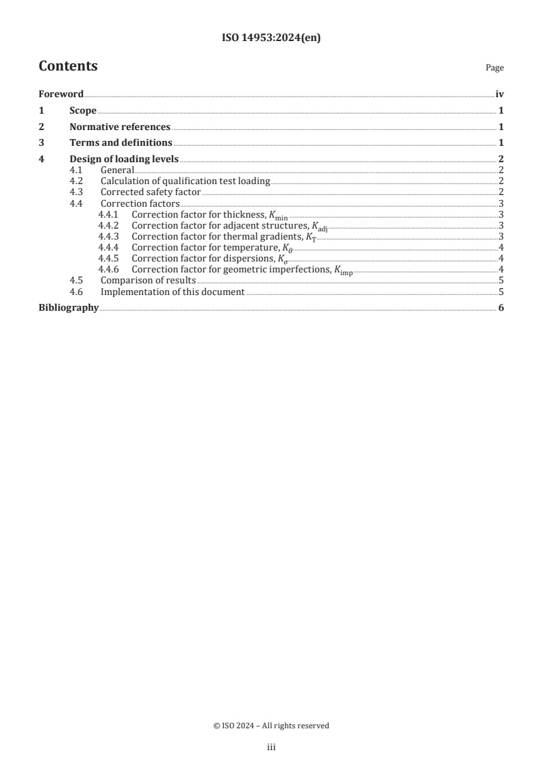 ISO 14953:2024 - Space systems — Structural design — Determination of loading levels for static qualification testing of launch vehicles
Released:15. 03. 2024