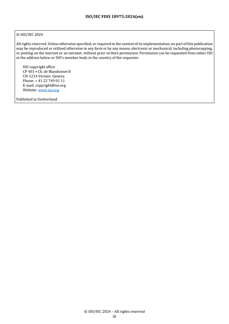 REDLINE ISO/IEC FDIS 18975 - Information technology — Automatic identification and data capture techniques — Encoding and resolving identifiers over HTTP
Released:29. 07. 2024