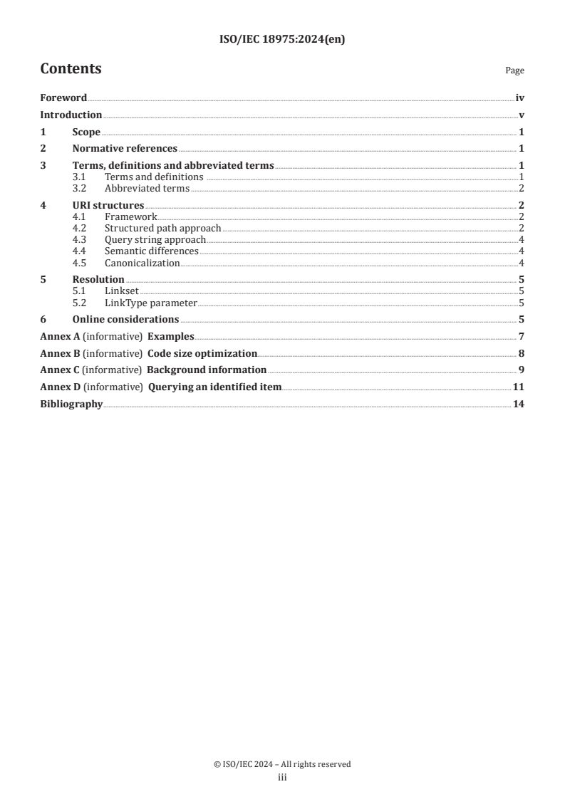 ISO/IEC 18975:2024 - Information technology — Automatic identification and data capture techniques — Encoding and resolving identifiers over HTTP
Released:11/20/2024