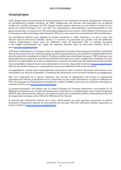 ISO 17174:2024 - Analyse de biomarqueurs moléculaires — Codes-barres d’ADN de poissons et de produits à base de poisson à l’aide de segments de gènes mitochondriaux de cytochrome b et cytochrome c oxydase I
Released:6. 09. 2024 - Page 4 preview