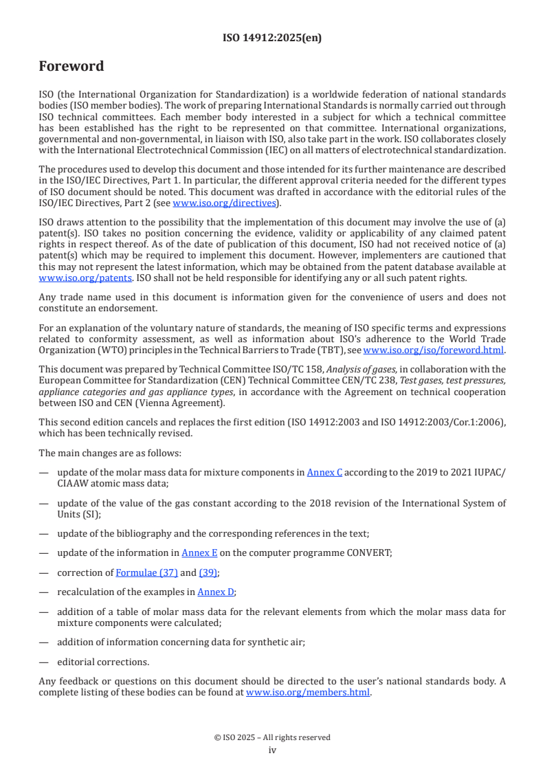 ISO 14912:2025 ISO 14912:2025 - Gas analysis — Conversion of gas mixture composition data
Released:14. 05. 2025 - Page 4 preview