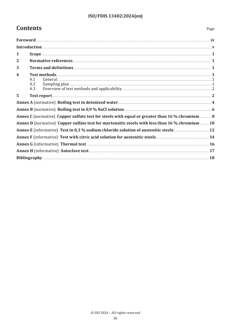 ISO/FDIS 13402 - Surgical and dental hand instruments — Determination of resistance against autoclaving, corrosion and thermal exposure
Released:11/21/2024
