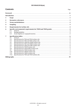 ISO 8068:2024 - Lubricants, industrial oils and related products (class L) — Family T (Turbines) — Specifications for lubricating oils for turbines
Released:24. 04. 2024 - Page 3 preview