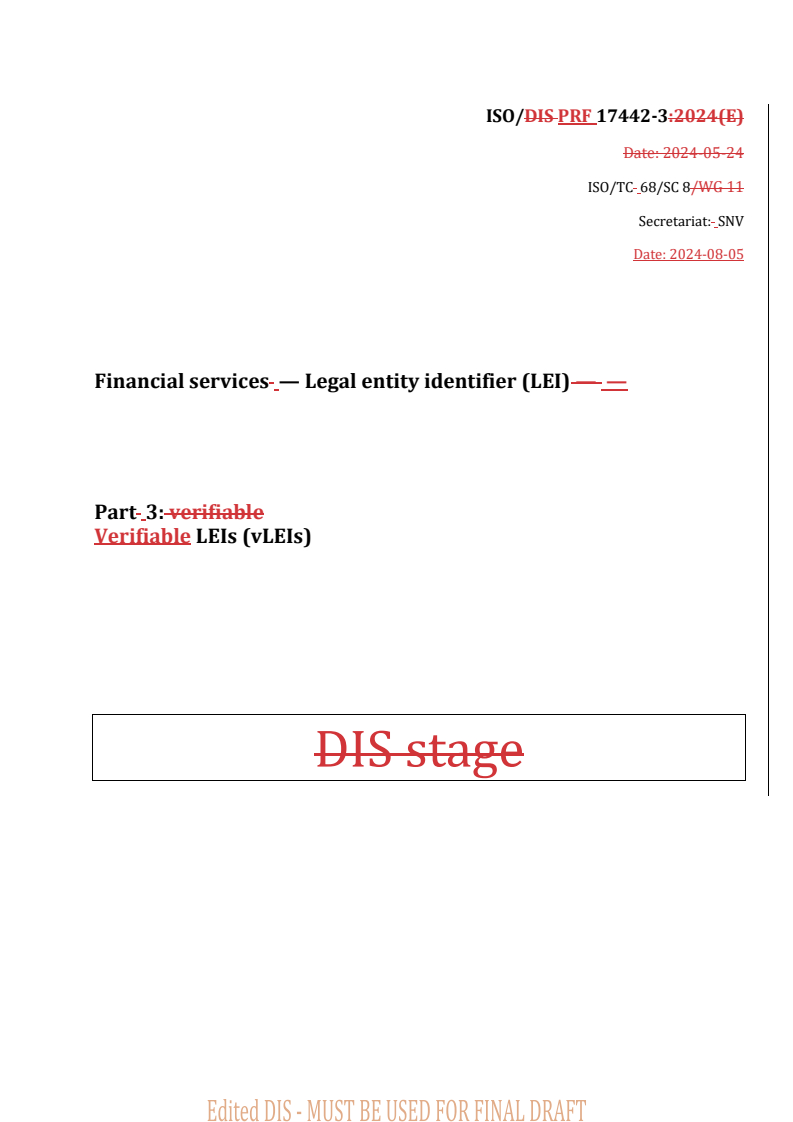 ISO 17442-3 - Financial services — Legal entity identifier (LEI) — Part ...