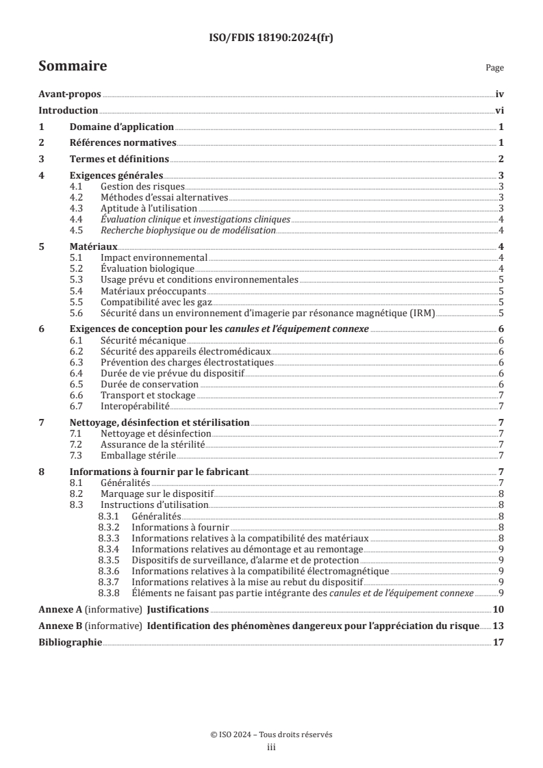 ISO 18190 - Matériel d’anesthésie et de réanimation respiratoire — Exigences générales pour canules et équipement connexe
Released:11/9/2024
