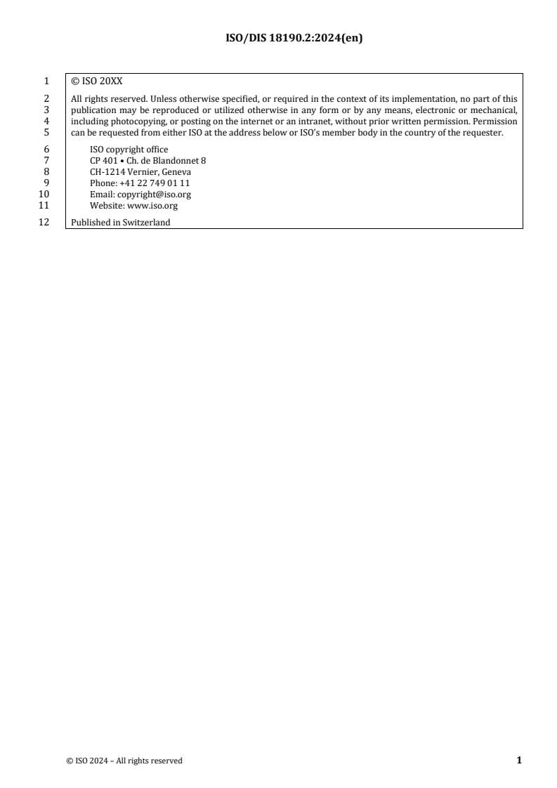 ISO/FDIS 18190 - Anaesthetic and respiratory equipment — General requirements for airway devices and related equipment
Released:1/22/2024