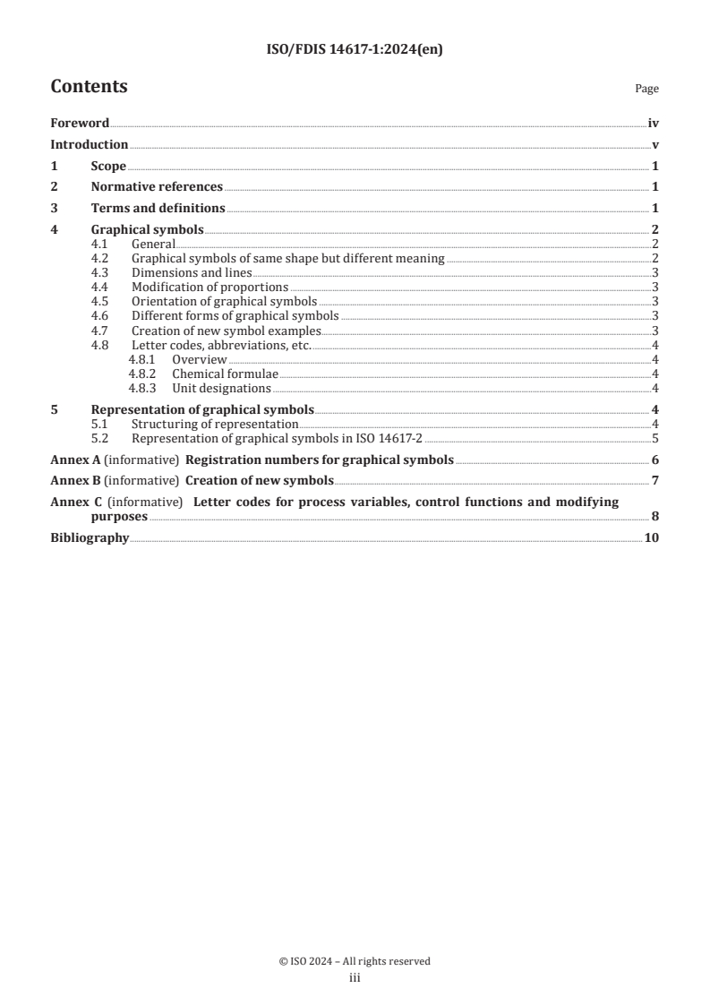 ISO/FDIS 14617-1 - Graphical symbols for diagrams — Part 1: General rules
Released:12/6/2024