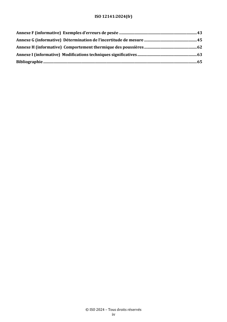 SIST ISO 12141:2025 REDLINE ISO 12141:2024 - Émissions de sources fixes — Détermination de faibles concentrations en masse de poussières — Méthode gravimétrique manuelle
Released:9. 01. 2025 - Page 4 preview