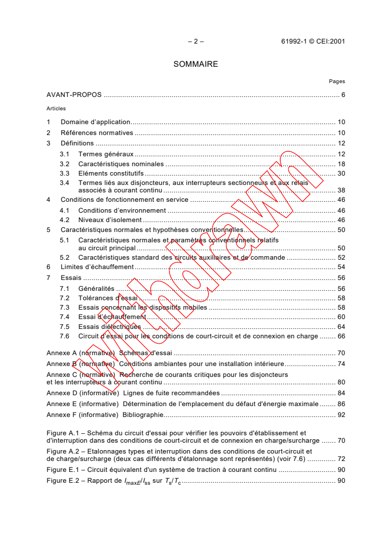 IEC 61992-1:2001 IEC 61992-1:2001 - Railway applications - Fixed installations DC switchgear - Part 1: General
Released:2/22/2001
Isbn:2831855691 - Page 4 preview