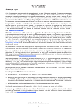 ISO 11816-1:2024 ISO 11816-1:2024 - Lait et produits laitiers — Détermination de l'activité de la phosphatase alcaline — Partie 1: Méthode fluorimétrique pour le lait et les boissons à base de lait
Released:12. 01. 2024 - Page 4 preview