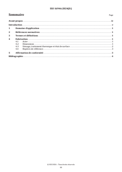 ISO 16946:2024 - Essais non destructifs — Contrôle par ultrasons — Spécifications relatives au bloc étalon à gradins
Released:5. 06. 2024 - Page 3 preview