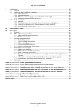 ISO 19375:2024 - Fibre-reinforced composites — Measurement of interfacial shear strength by means of a micromechanical single-fibre pull-out test
Released:11/11/2024 - Page 4 preview