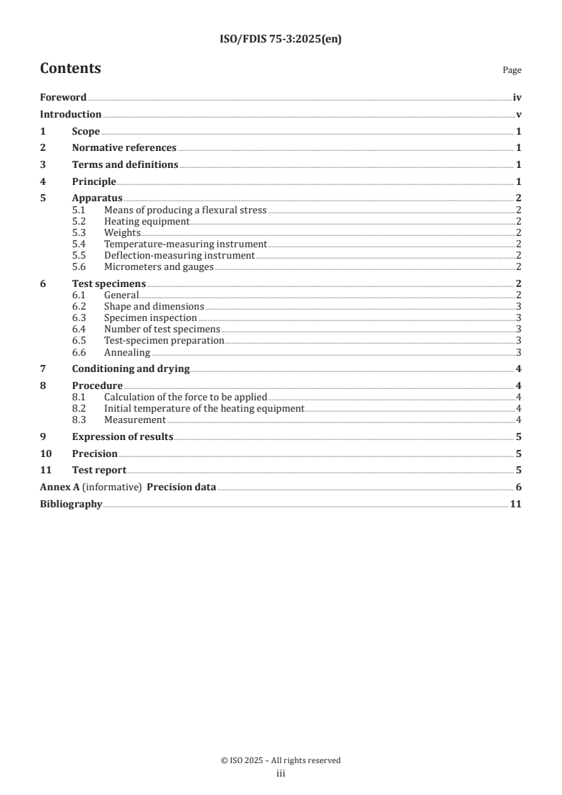 ISO/FDIS 75-3 - Plastics — Determination of temperature of deflection under load — Part 3: High-strength thermosetting laminates and long-fibre-reinforced plastics
Released:29. 04. 2025