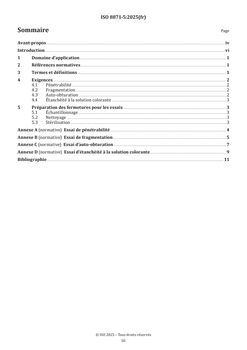 ISO 8871-5:2025 - Éléments en élastomère pour administration parentérale et dispositifs à usage pharmaceutique — Partie 5: Exigences fonctionnelles et essais
Released:13. 03. 2025