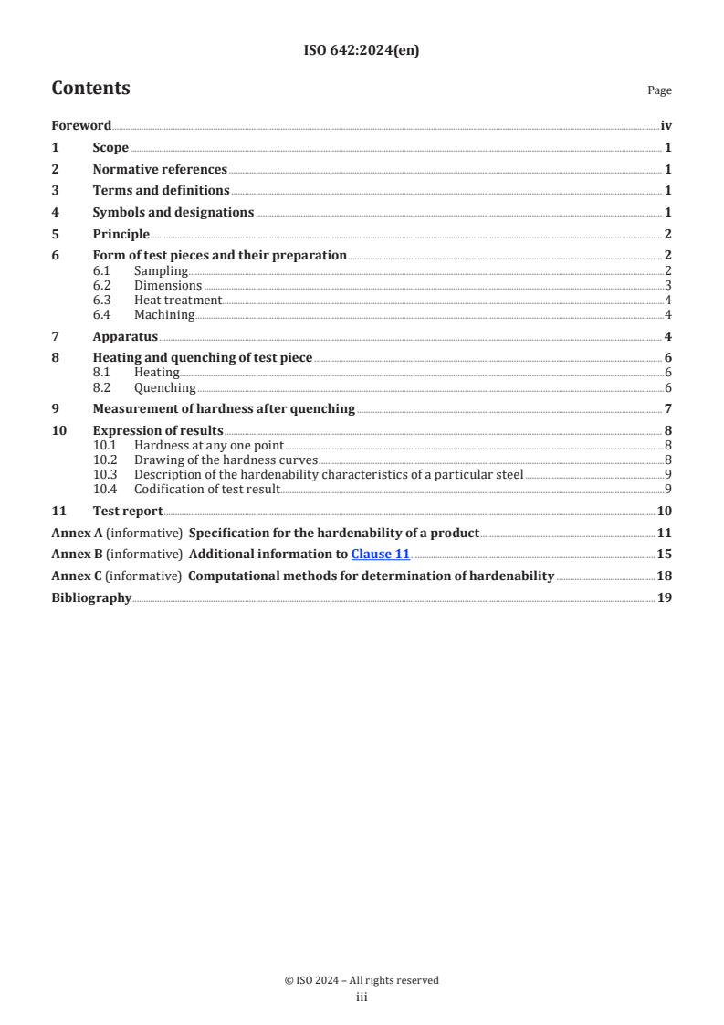 ISO 642:2024 - Steel — Hardenability test by end quenching (Jominy test)
Released:22. 08. 2024