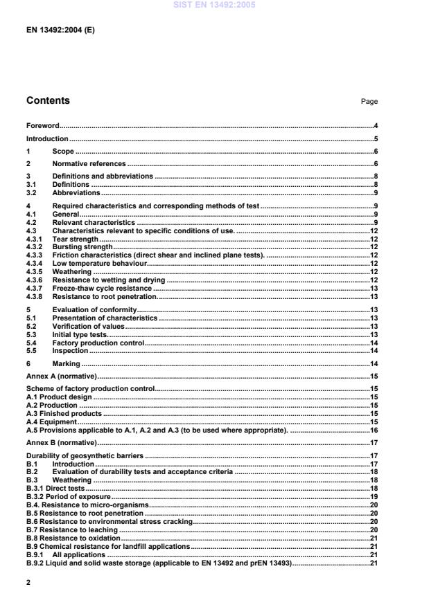 EN 13492:2004 EN 13492:2005 - Page 4 preview