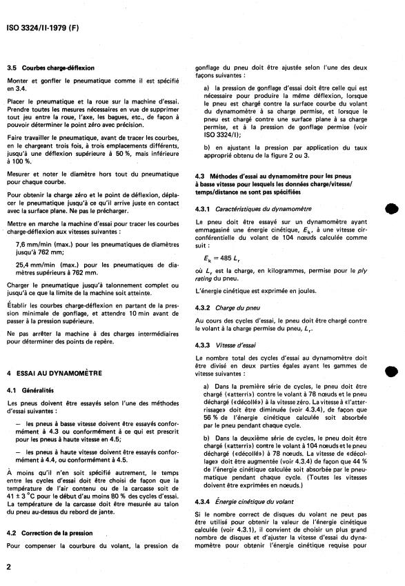 ISO 3324-2:1979 ISO 3324-2:1979 - Pneumatiques et jantes pour aéronefs - Page 4 preview