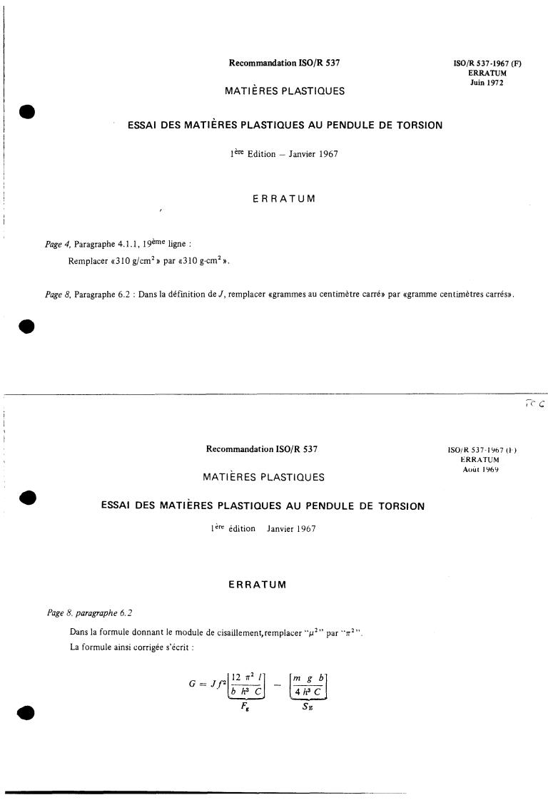 ISO/R 537:1967 - Title missing - Legacy paper document
Released:1/1/1967