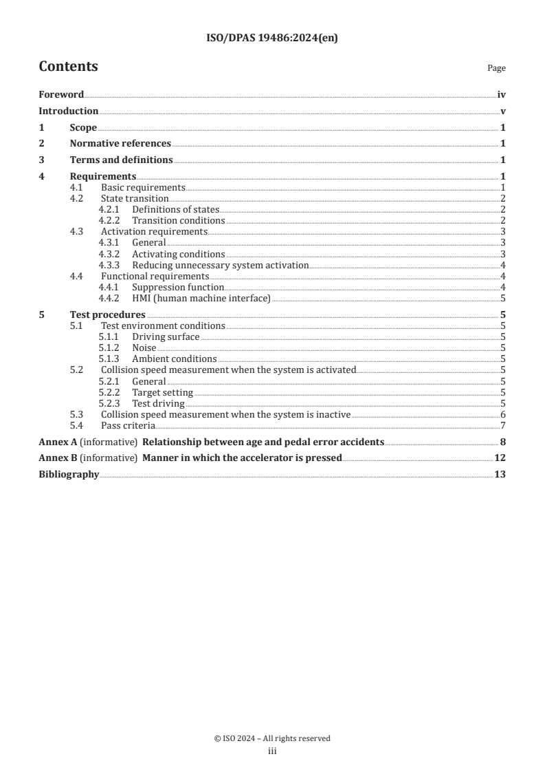 ISO/DPAS 19486 - Intelligent transport systems — Acceleration control for pedal error (ACPE) — Performance requirements and test procedures
Released:12/16/2024